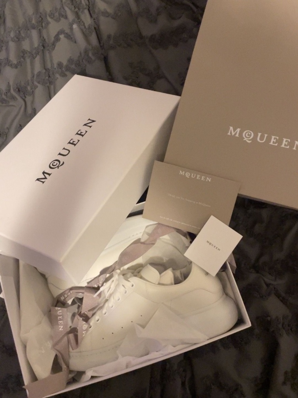 Alexander McQueen Oversized Sneakers ✨ Worn Once for Prom | EU 44 + Box